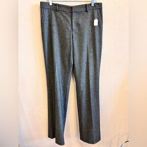 Ralph Lauren Black Label Lambswool Cashmere Straight Leg Pants Size 12